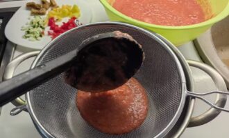 масса в сито